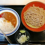 名代富士そば - ミニカレーセット 500円ミニカレーセット