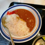 名代富士そば - ミニカレー