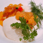 創作イタリアン Gemelli - 濃厚ウニのパンナコッタ コンソメジュレのせ