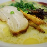 麺屋 丸鶏庵 - 白湯スープ