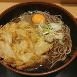 よもだそば 日本橋店 - 特大天玉そば