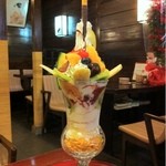 純喫茶マウンテン - スカイツリーパフェ