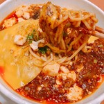 蝋燭屋 - 焼きチーズ麻婆麺 倍辛 1200円