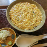 並木藪蕎麦 - 「玉子とじ」（950円）。