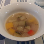 ル リアン - 自家製ベーコンのミネストローネ（スープ追加は+300円）