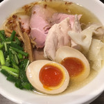 らーめん 鉢ノ葦葉 - 塩ちゃーしゅー麺  1000円(税込)(2019.05.現在)