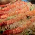 おうさか苑 - 【過去の提供方法！】「車えび玉」：車えびが７匹！柔らかな甘さと香ばしさも際立って、“天丼”食べるよりお得♪