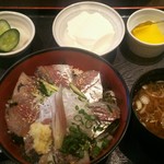 えぼし - あじ刺し丼＆定食セット