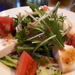 焼鳥　月 - 豆腐サラダ　ハーフ　380円