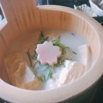 嵯峨とうふ　稲 - 手桶湯葉