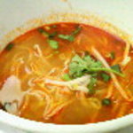 バンコクチキンライス南国泰飯 - トムヤムラーメンハーフ