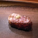 鮨 安吉 - あらの炙り