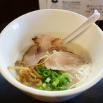 Menya Kotetsu - 濃厚鶏SOBA 塩 850円