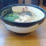 だし道楽 吉浦店 - 『かすうどん 細麺   590円なり』