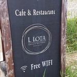 Restaurant L LOTA - 看板♪