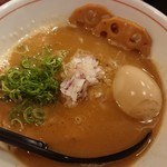 麺や ビートルズ - 煮干しとんこつラーメン＋煮玉子