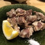 鶏と肴 フルヤ - 砂ずり唐揚げ