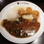Koko Ichibanya - オフカレー   ほうれん草とフライドチキン