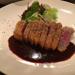 酒場 うさぎ - 和牛ビーフカツ