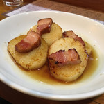 酒場 うさぎ - 山芋ステーキ