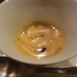 サルキッチン - 「北海道かぼちゃとベーコンのスープ」：かぼちゃの甘みを真っ直ぐに