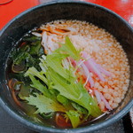 松尾庵 - 「五目蕎麦（800円）」