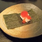 三笠鮨 - いくら巻き