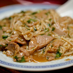 東坡 - えのきと豚肉炒め
