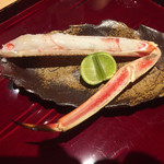 銀座 しのはら - 焼き蟹