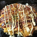 道とん堀 - マジ盛豚玉 599円(税別)焼き上がり