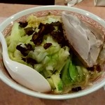 特級豚骨 中華そば 湊生 - 【2019.5.15(水)】塩キャベふじ麺(中盛・250g)790円→700円