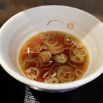 Irori An Kiraku - 付属のスープ そば汁味