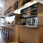 サバ6製麺所 - カウンター席♪