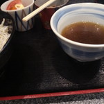 海鮮小料理 呂久呂 - スープと小鉢