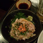 日比谷鳥こまち - 地鶏のユッケ