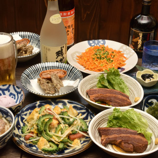 沖縄直送の新鮮食材！島野菜や島豆腐をご堪能ください