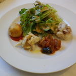 フェリチタ - 前菜盛り合わせ　と　サラダ