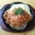 カフェ＆レストラン　サンセットテラス花薄荷 - 「ハンバーグミートソース」1180円。