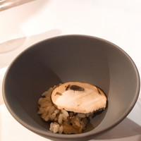 TexturA - こちら、サービスリゾットとりわけしたもの。