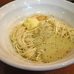 麺処 にぼし香 - 蒜山ジャージーと浅蜊の和え玉