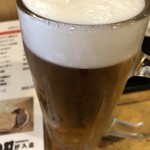 小町 - 生ビール中ジョッキ。スーパードライです◎
            