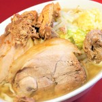ラーメン二郎 - ラーメン小＋ニンニク