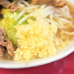 ラーメン二郎 - ニンニク