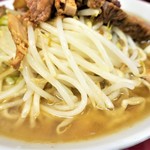 ラーメン二郎 - ヤサイ（そのまま）