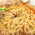 ラーメン二郎 - 赤酢投入～♪