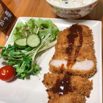 Tonkatsu Katsuki - どうだ！手作り風に仕上げました。