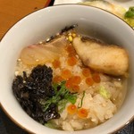 レストラン日本海 - 鯛茶漬け完成