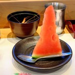 すし処 會 - 〆のスイカ