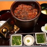 蓋をあけた上ひつまぶし