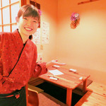 もも鐵 えん - 人気の掘り炬燵席は半個室でご利用できます！